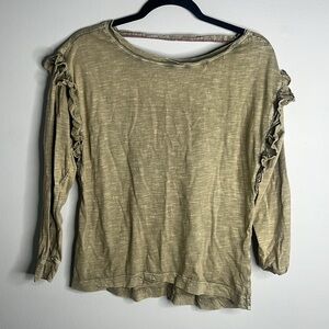 Women’s XS Pilcro Taupe Top